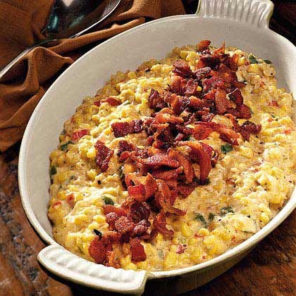 Creamy fried confetti corn