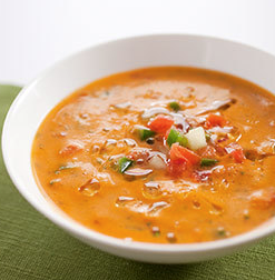 Creamy gazpacho Andaluz