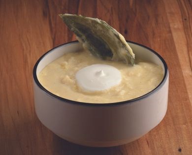 Creamy grits (Sémolina con crema)