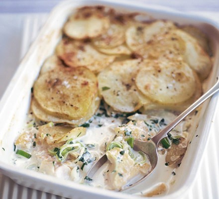 Creamy haddock and tatties
