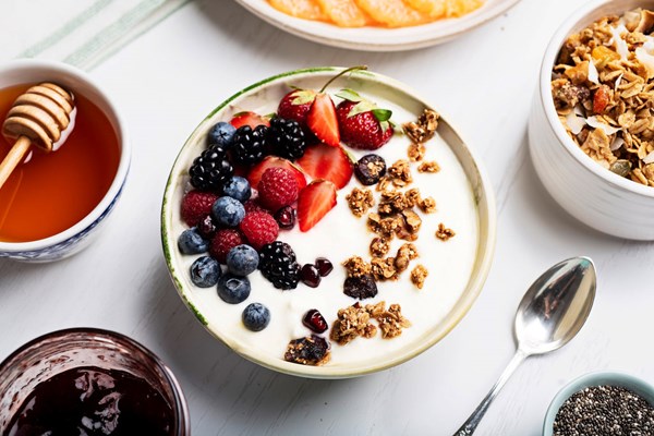 Creamy homemade yogurt