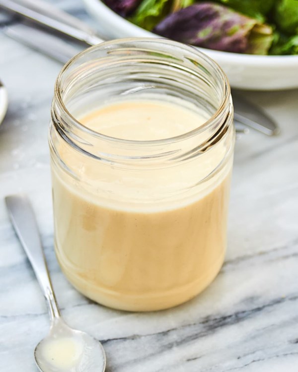 Creamy honey mustard sauce