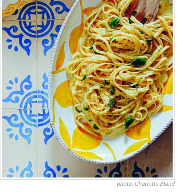 Creamy lemon linguine 