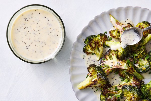 Creamy lemon-miso dressing