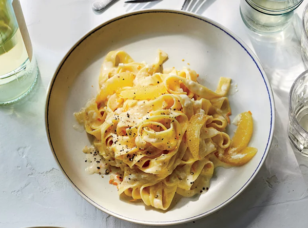 Creamy lemon pasta