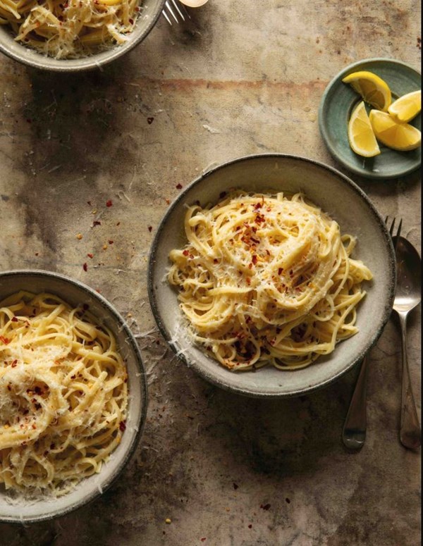 Creamy lemon pasta