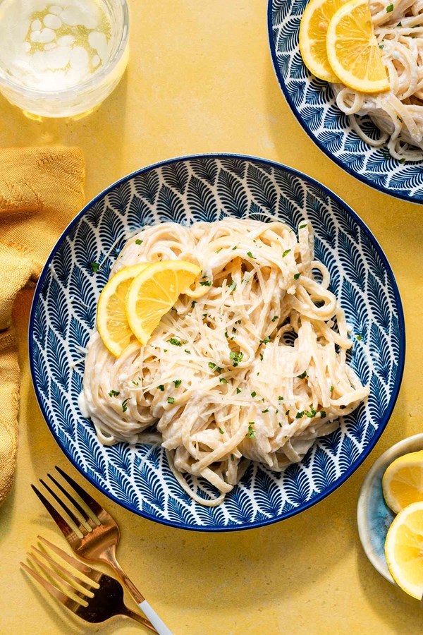 Creamy lemon pasta