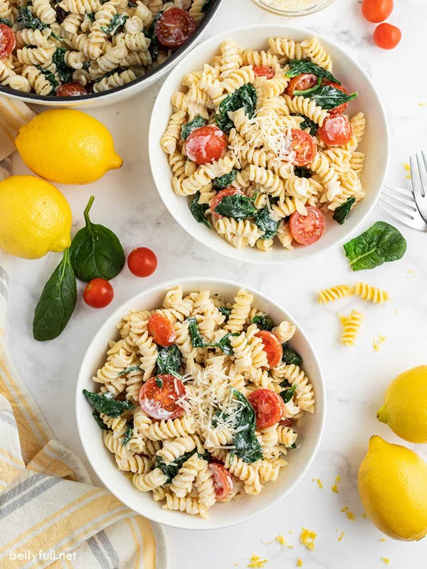 Creamy lemon pasta