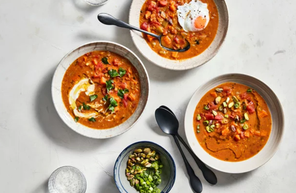 Creamy lentil stew