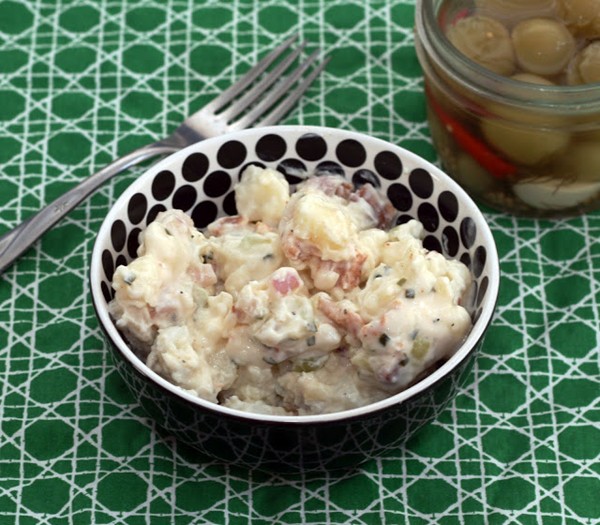 Creamy loaded potato salad