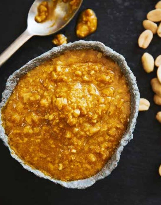 Creamy Malaysian peanut sauce
