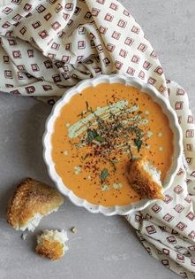 Creamy masala tomato soup