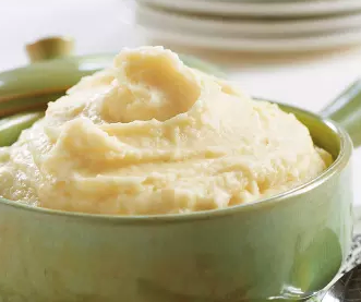 Creamy mashed potatoes