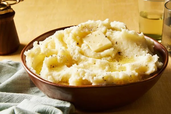 Creamy mashed potatoes