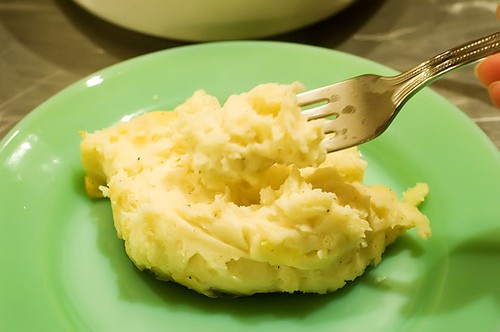 Creamy mashed potatoes