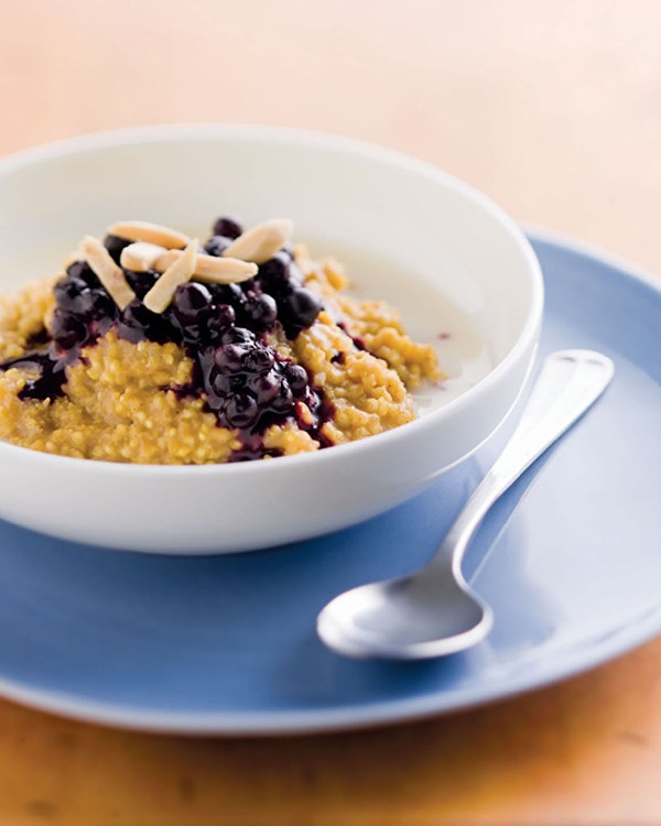 Creamy millet