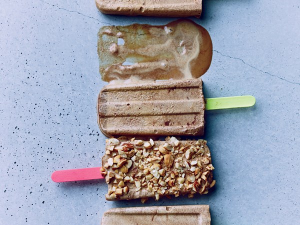 Creamy mocha ice pops [Debi Mazar and Gabriele Corcos]