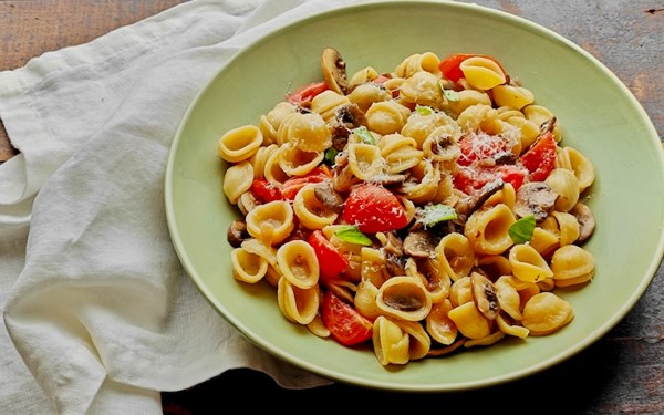 Creamy mushroom pasta without cream