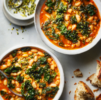 Creamy 'nduja beans