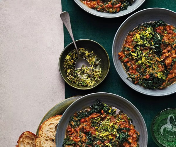 Creamy ’nduja carlin peas