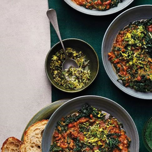 Creamy ’nduja carlin peas