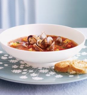 Creamy onion soup