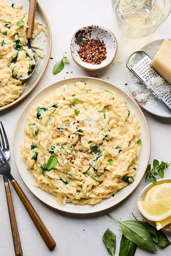 Creamy orzo