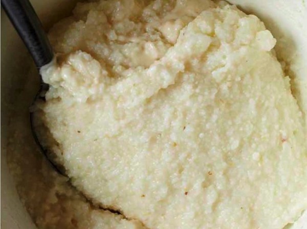 Creamy Parmesan grits