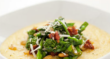 Creamy Parmesan polenta