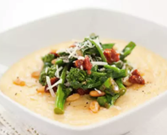 Creamy Parmesan polenta