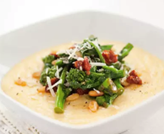 Creamy Parmesan polenta