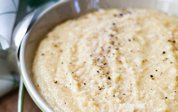 Creamy Parmesan polenta