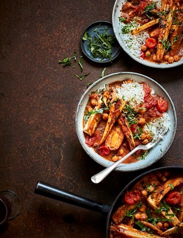 Creamy parsnip curry