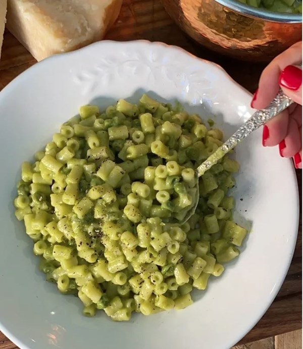 Creamy peas (The lazy princess)