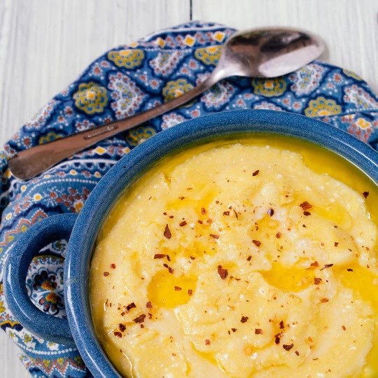 Creamy polenta