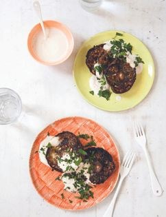 Creamy portobello mushrooms