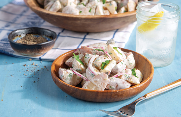 Creamy potato salad