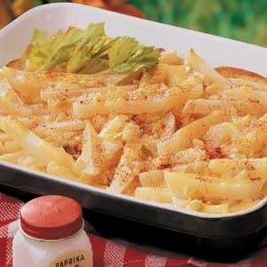 Creamy potato sticks 