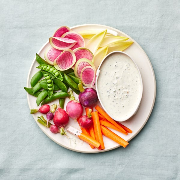 Creamy preserved lemon dressing 