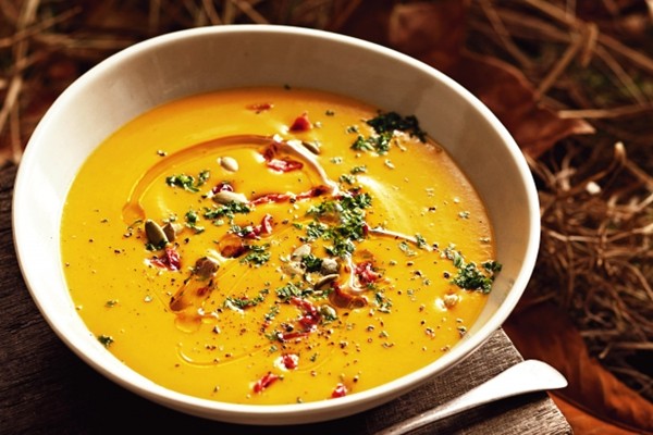Creamy pumpkin soup