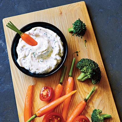 Creamy ranch-style dip