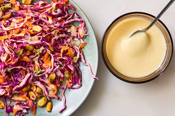 Creamy sesame-ginger dressing