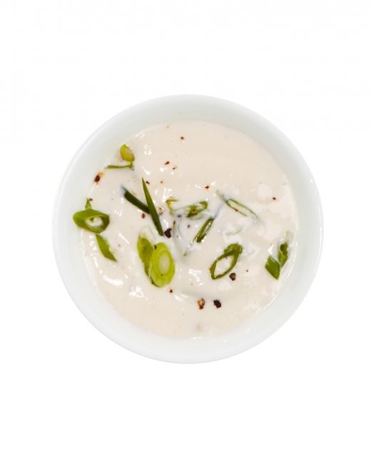Creamy silken tofu dressing