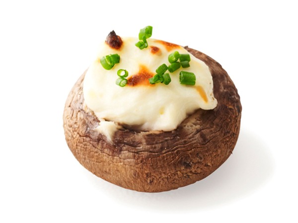 Creamy stuffed mushrooms
