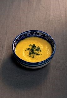 Creamy sweetcorn chowder