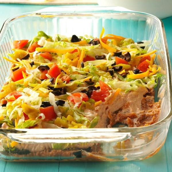 Creamy taco dip