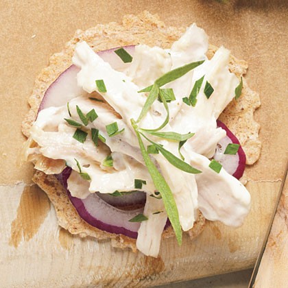 Creamy tarragon chicken salad