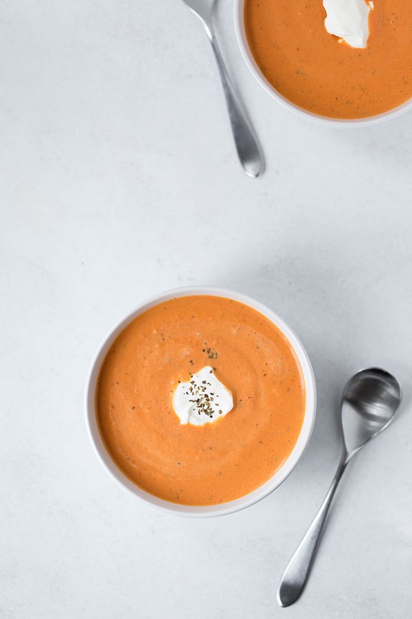 Creamy tomato bisque
