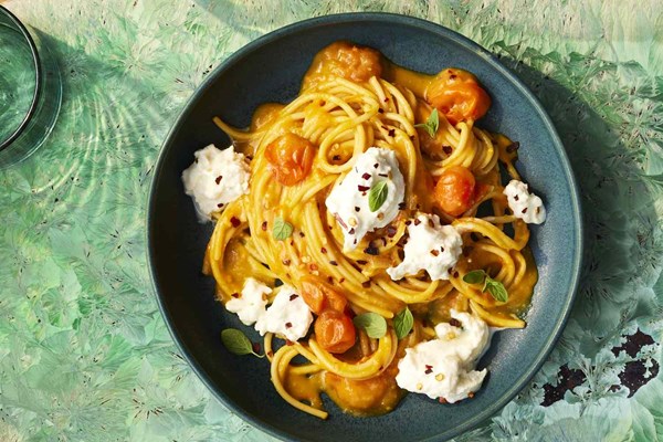 Creamy tomato pasta