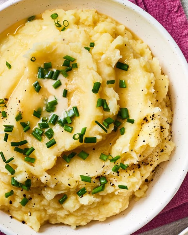 Creamy vegan mashed potatoes